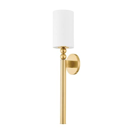 Hudson Valley Lighting Lakeport 4.75 in. Wall Sconce Aged Brass 3824-AGB
