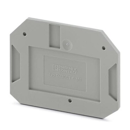 Phoenix Contact D-USST 4-MT End cover Length: 63.4 mm 3070304