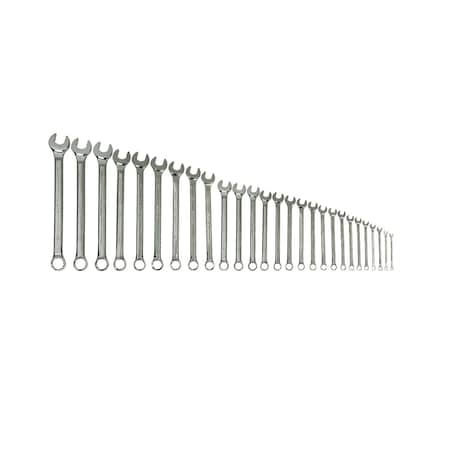 Williams Williams Combo Wrench Set, 27 pcs., SAE, Metric JHWMWS-27TA
