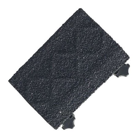 Safe-Flex Gr Male Mat Ramp, Black, 6"Wx4"L AG11-B
