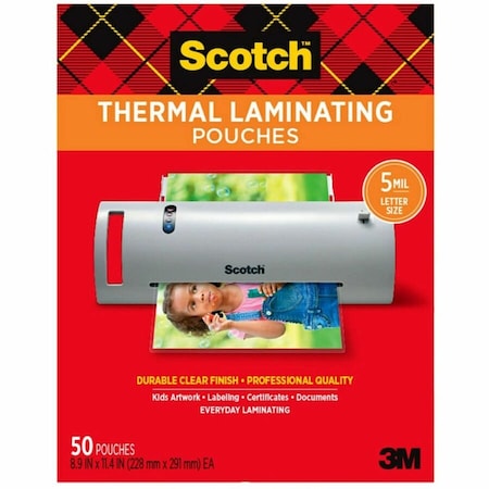 3M Thermal Pouches 8.9 In X 11.4 In TP5854-50