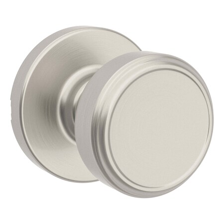 Kwikset Residential Door Knobs Passage Reversible Satin Nickel 200MNKRDT-15