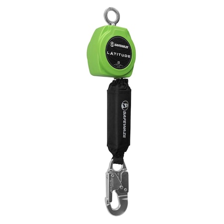 Safewaze Latitude 11ft Single Web SRL: No Attachment, Snap Hook 024-5414