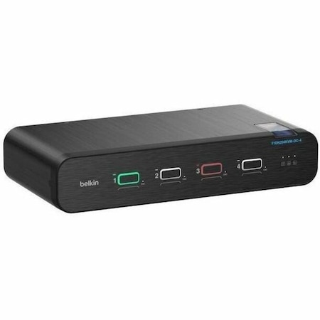 Belkin 4-PORT DH SKVM WITH CAC F1DN204KVM-DC-4