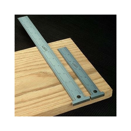 Igaging Premium Attached Hooked Rule, 12in 34-012-H