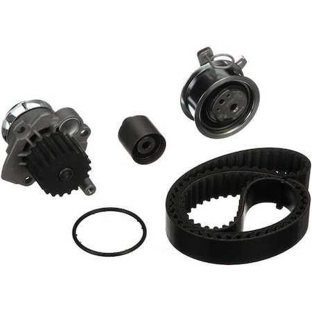 Gates PowerGrip Premium Timing Belt Component Kit with Water Pump TCKWP333A