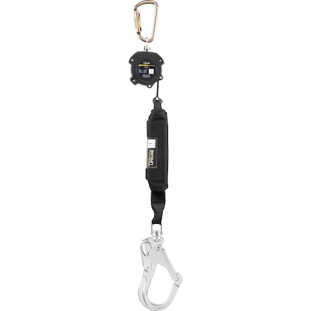 Ironwear 6' Class 1 Self Retracting Lifeline w/ Aluminum Rebar Hook 2206-ARH