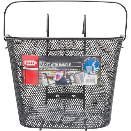 Bell Sports Quick Release Wire Mesh Bicycle Basket 7155730