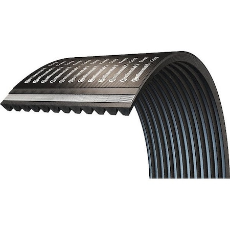 Continental Banded V-Belt, Conti V Torque Team Standard, 20062255, 5V, NBR, SBR, 142.10 in, 5/8 in Top Width 20062255
