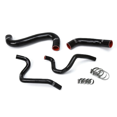 Hps Performance High Temp Reinforced Silicone Radiator and Heater Coolant Hose Kit, Black,  57-1731-BLK