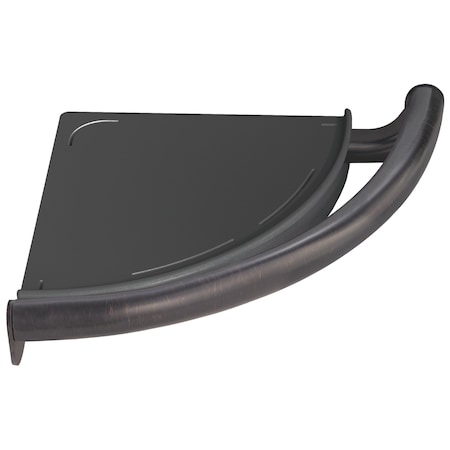 Delta BathSafety Contemporary Corner Shelf with Assist Bar 41516-RB