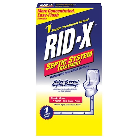 R3 Redistribution R3 Redist Net Reckitt  9.8 Oz Rid-X Septic System Cleaner 80306 9.8oz