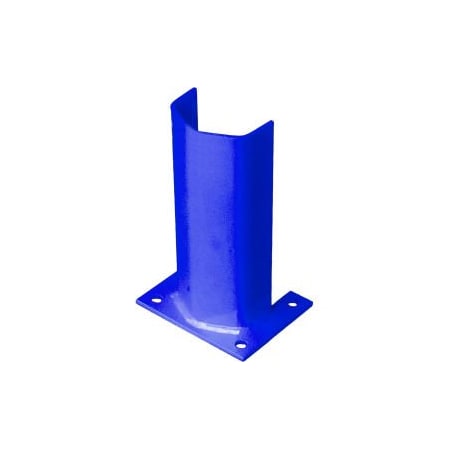 Bluff Mfg 3/8" Thick 12" H Steel Post Protector Blue 3/8PO12BL
