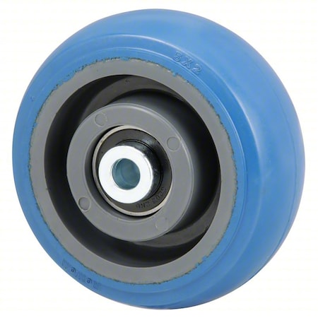 Zoro Select Caster Wheel, 5"dia, 500 lb, Blue SWB-0520-08