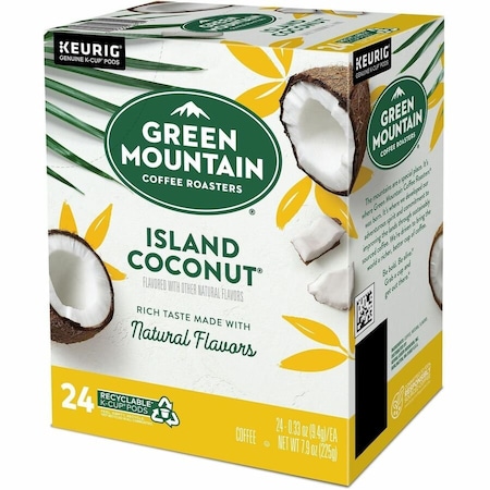 Green Mountain Coffee Island Coconut Coffee K-Cup Pods, 96PK 5000365434