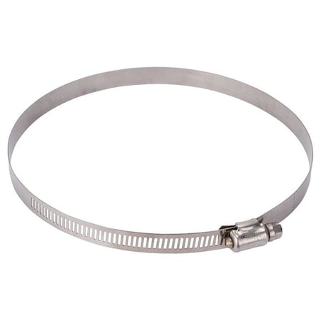 Prosource Interlocked Hose Clamp, Stainless Steel, Stainless Steel HCRSS104