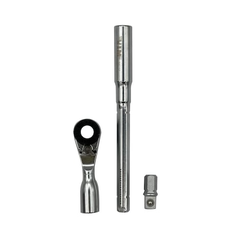 Vim Tools 0.25 in. Dr. Nano Ratchet Kit - 3 Piece VIMNR400K