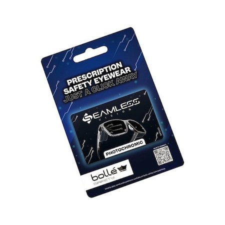 Bolle Safety SafetyGlassesVoucherProgram, Photochromic VOUCP73U