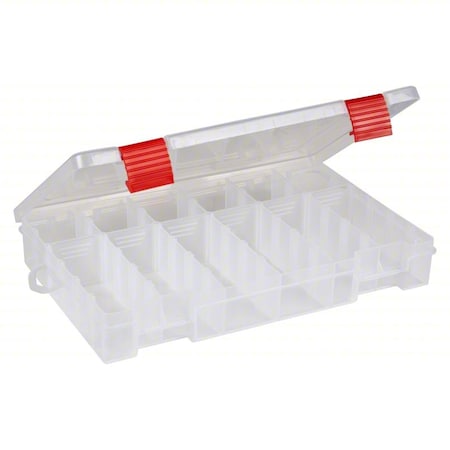 Plano Compartment Box with Plastic, 1 3/4 in H x 7 1/4 in W PLASV360