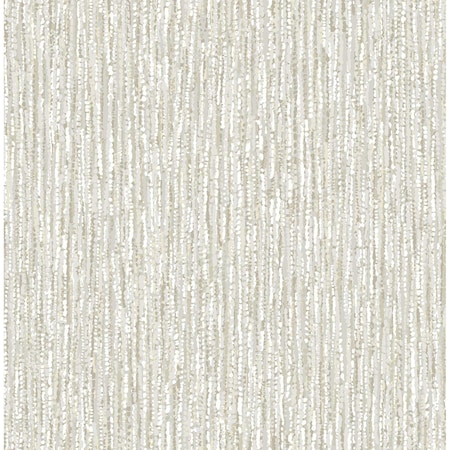 A-Street Prints Corliss Neutral Beaded Strands Wallpaper 4141-27152