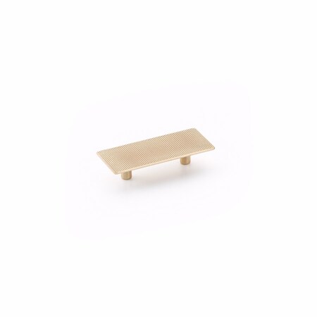 Schaub 48 mm Center to Center Modo Cabinet Pull Signature Satin Brass Finish 1209-SSB