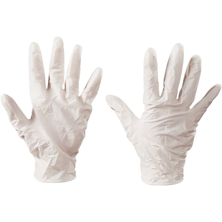 Non-Branded Latex, 100 PK, White GLV2103S