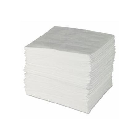 SPC Env,Oil Sorbents-Contractor Grade, Absorbs 24 gal, 15 in x 19 in, 100PK