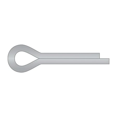 Huyett Cotter Pin, 316 Stainless Steel, 0.125 in Dia x 3.000 in Effective Length CPS16-125-3000