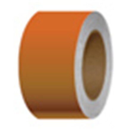 Dendesigns Floormark 3 in. x 100 ft. - Orange-1 Roll DE2565286