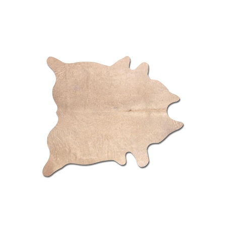 Natural 6 x 7 ft. Geneva Cowhide Rug - 676685001047