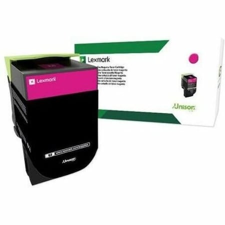 Lexmark Extra High Yield Magenta Return Program Toner, TAA Compliant, Yield: 4000 Pages 80C0XMG
