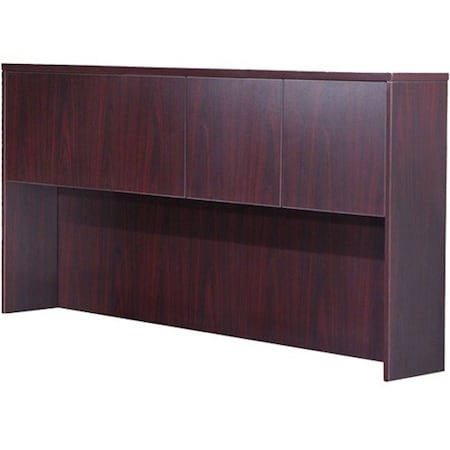Boss Four Door Hutch, 66", Mahogany N140-M