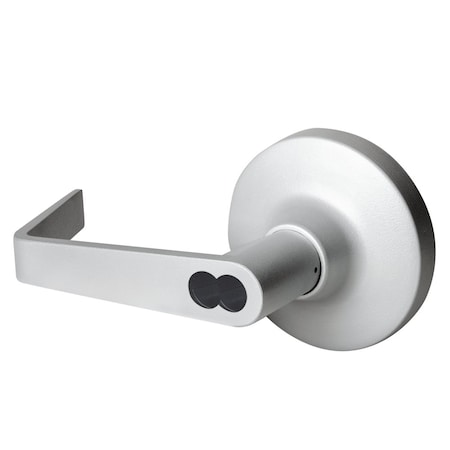 Hager 4700 Series Exit Trim, Entrance Function, Withnell Lever Style, SFIC Prep Less Core, Satin Stainles 47KE WTN LHR US32D SFIC