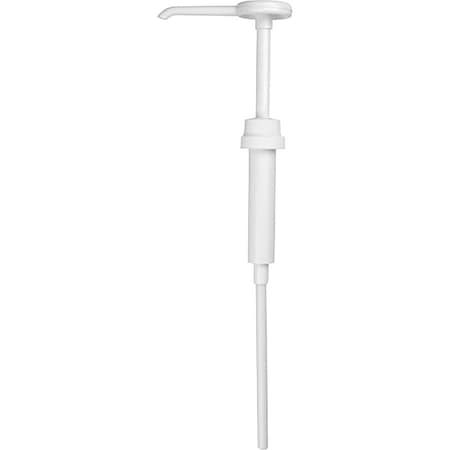 Zep Hand Pump, Compatible with Zep 1 gal Bottles, Plastic, Clear 666901