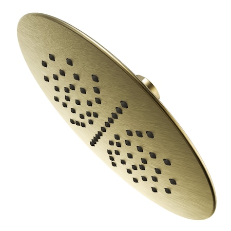 Kingston Brass 7" Round Raindrop ABS Shower Head, Antique Brass KX673