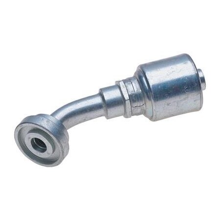 Gates Code 61 O-Ring Flange - 45 Bent Tube MegaCrimp G25307-0808