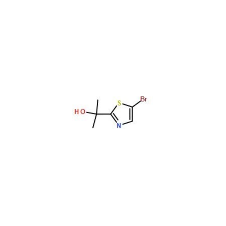 Ak Scientific 2-(5-Bromo-1, 3-thiazol-2-yl)propan-2-ol (100mg), CAS 879488-37-6 V8568-100mg