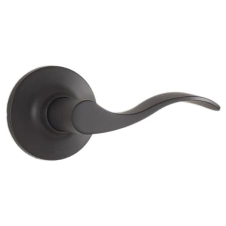 Weslock New Haven Passage Lock with Adjustable Latch and Full Lip Strike Matte Black Finish 00200X2X2FR20