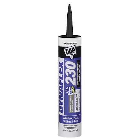 Dap Dynaflex 230 Dark Bronze Premium Latex Door/Siding/ Window Sealant 10.1 oz 7079818420