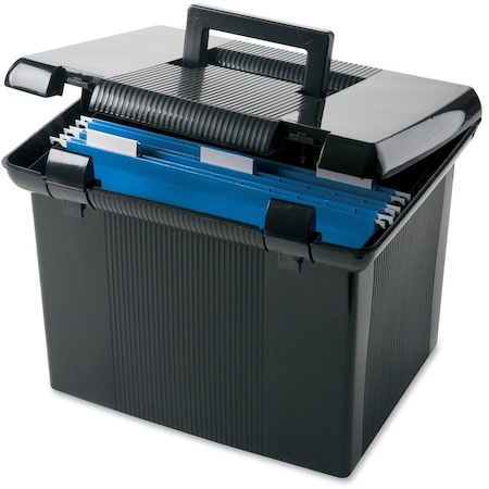 Tops Business Forms FILE, PORTBLE, OXFORD, BK 41742