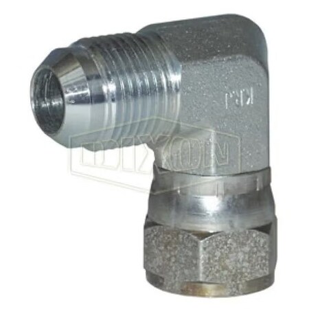 Dixon Hydraulic Elbow, 1-5/16-12 Nominal, 37Deg Male Flare x 37Deg Female Swivel, Steel, Domestic 6500-16