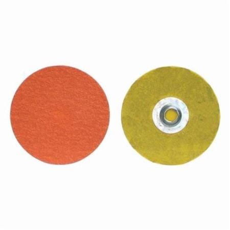 Norton BLAZE R980P HEAVY DUTY COATED ABRASIVE QUICK-CHANGE DISC, 1 .5 DIA, 120 66261043379