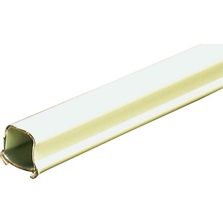 Legrand Cover Plate Raceway, 500 Series, 1 Channel, 3/4 in W, 1/2 in H, 10 ft L, Ivory V500