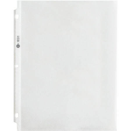 Business Source TopLoading Poly Sheet Protectors, No Color, 50PK BSN16511