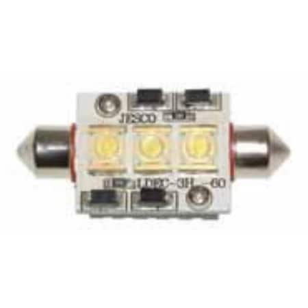 Gorgeousglow 3 High Power LEDs 4000K GO910410