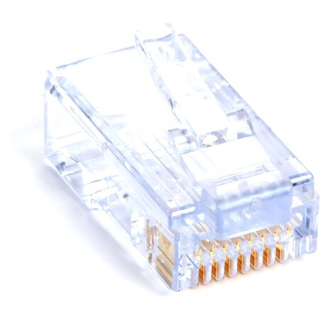 Black Box Cat5E Ez-Rj45 Modular Plugs, 50-Pack C5EEZUP-50PAK