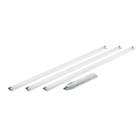 Lutron LED Retrofit Kit, 4 ft L, 120/277V AC ELD4T8-3M40-1