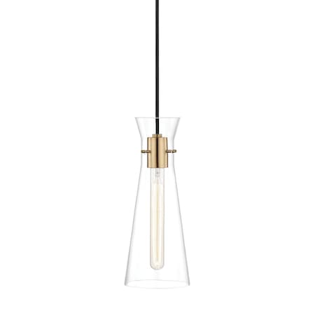 Mitzi Anya 1 Light Pendant 5.5 In. Aged Brass H112701-AGB