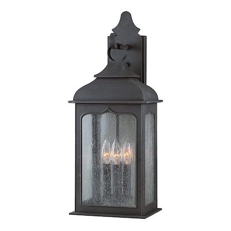Troy Lighting Henry Street 3 Light Wall Sconce 8.5 In. Textured Bronze B2012-TBZ