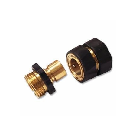 Chapin Garden Hose Repair/Replacement Part, Universal, Brass, 2-Pc Hose Quick-Connect, 20PK 139-6-9404